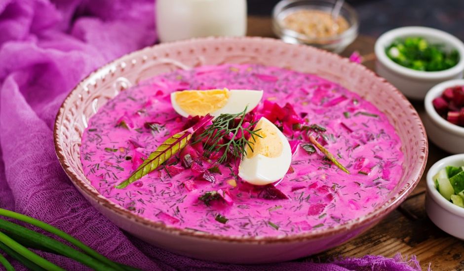 Cold Beet Soup (Aukstā Zupa)